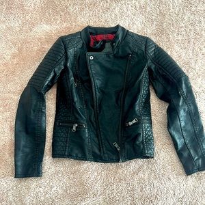 Kid Eco Leather Jacket By Cavalini - 8